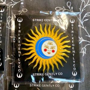 Strike Gently Pin